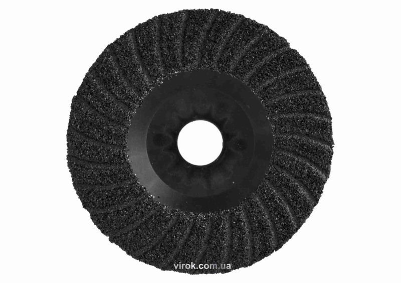 Диск шліфувальний універсальний YATO : Ø= 125/22.2 мм, Р120. дерево/метал/камінь [100]