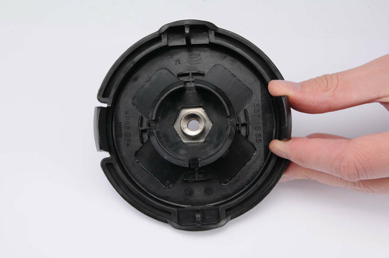 Головка для кріплення жилки до газонокосарок FLO: Ø=2-2,4 мм, 5 адаптерів, Ø=108 мм, h=58 мм