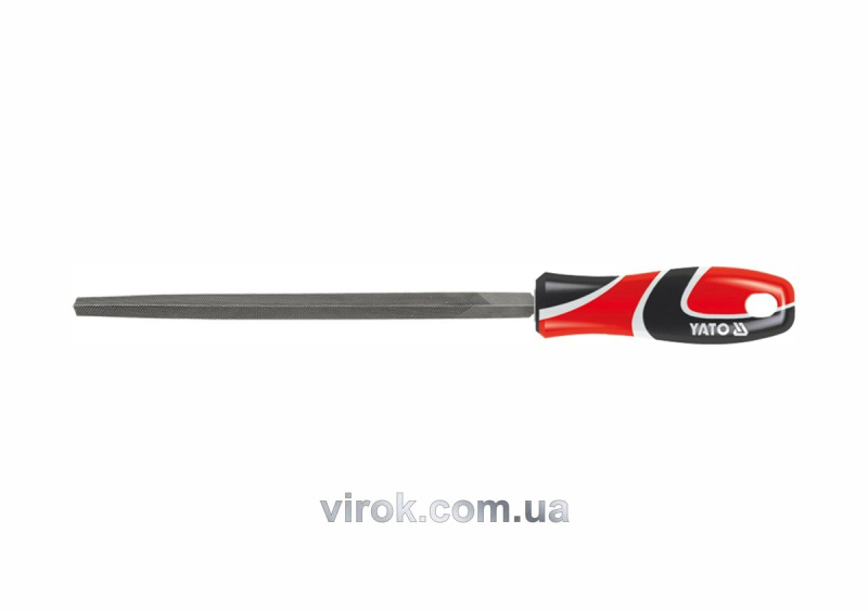 Напильник по металу YATO, трикутний l=250 мм, #3