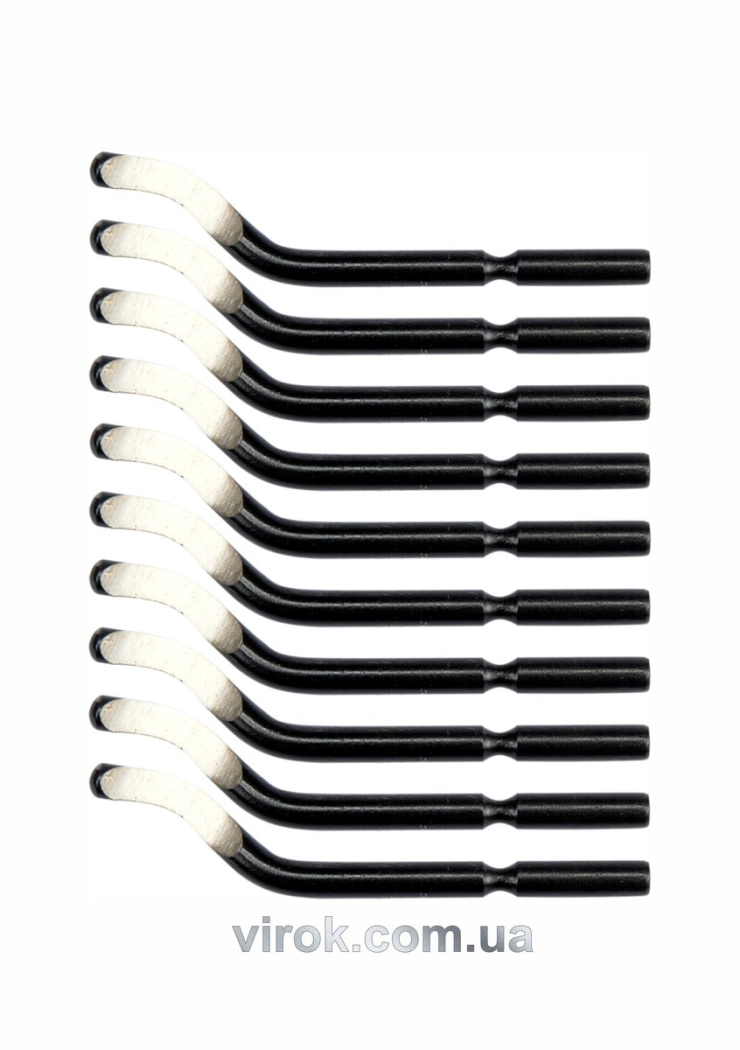 Леза змінні до ножа для знімання фаски YT-22360, кпл. 10 шт. [12/144]