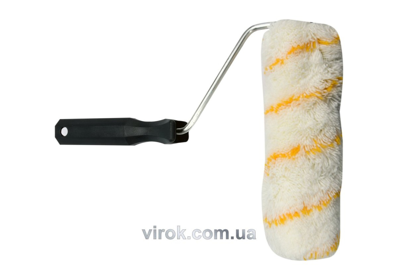 Валик в зборі поліамідовий VOREL : L= 18 см, тримач Ø= 6 мм [60]