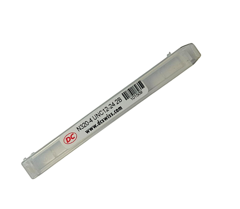 Мітчик дюймовий UNC №12 24 ниток Р6М5К5 (HSS-E) потовщений хв. для 
наскрізних отворів N320-4 101509 DC Swiss