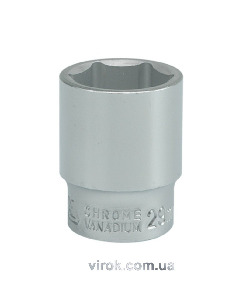 Головка торцева 6-гранна YATO : квадрат 3/4", М= 29 мм, L= 50 мм [12/96]