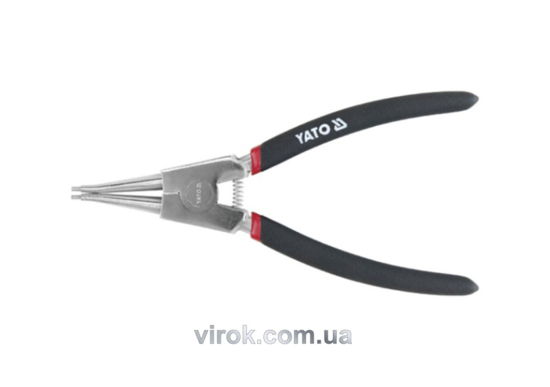 Знімач стопорних кілець YATO (розжим) l=150мм [6/120]
