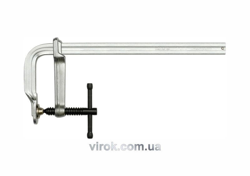 Струбцина кована хромована YATO, l=300х120 мм [10]