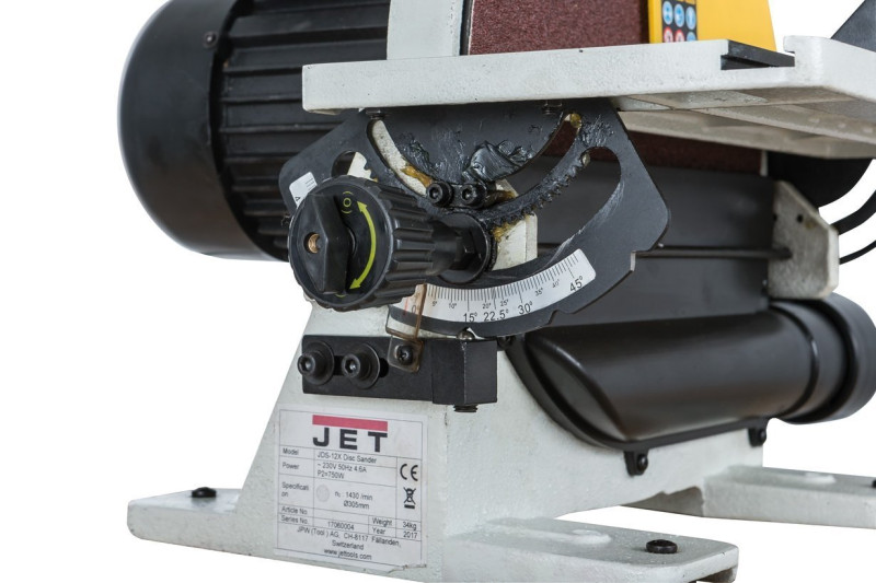 Тарілчастий шліфувальний верстат JET JDS-12X-M, 1 кВт, диск Ø300 мм