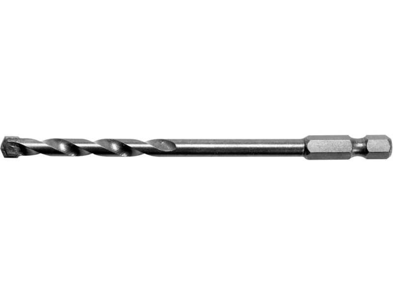 Свердло універсальне твердосплавне 6×110 мм HEX 1/4" STHOR 21686