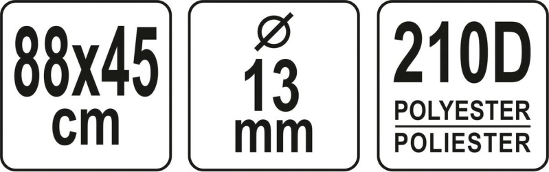 Кошик розкладний FLO 85х 45х 45 см з тканини Oxford 210D і трубок Ø= 13 мм(DW)