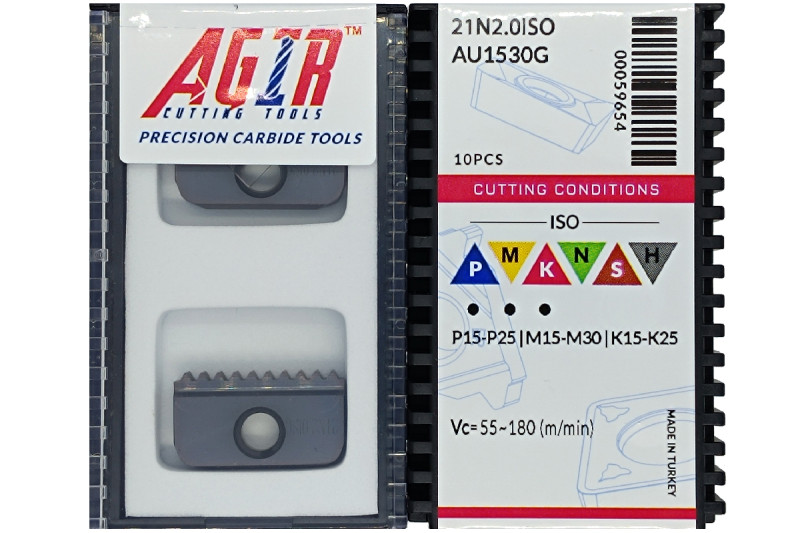 Пластина т/с змінна для різьбофрези 21N 2.0ISO AU1530G AGIR