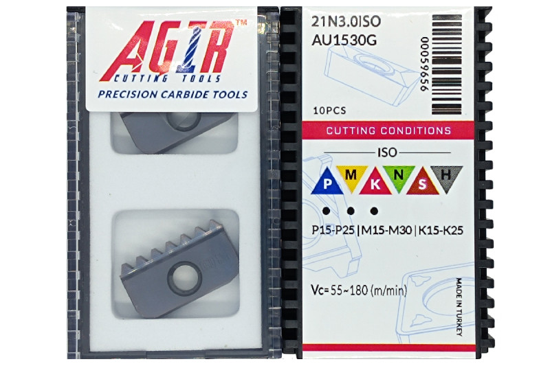Пластина т/с змінна для різьбофрези 21N 3.0ISO AU1530G AGIR