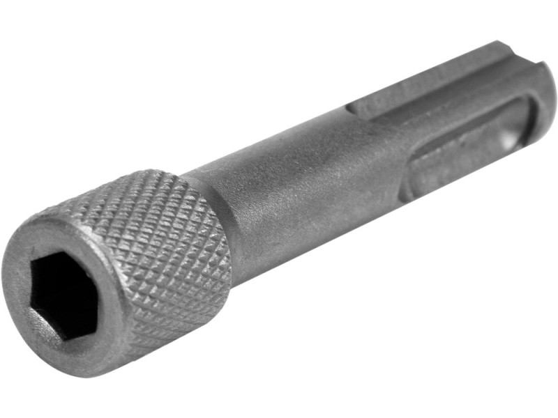 Тримач-адаптер насадок VOREL : SDS+ - HEX 1/4" (6,35 мм), L= 60 мм (23460)