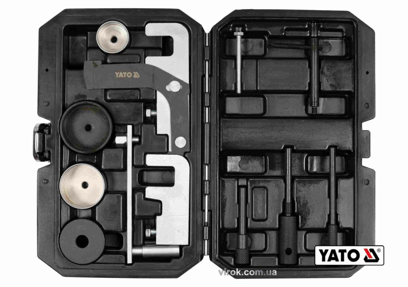 Фіксатори газорозподільної системи двигунів групи Renault, Nissan i Opel YATO : набір, 12 шт