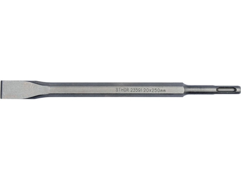 Долото вузьке SDS-Plus 20×14×250 мм STHOR 23591
