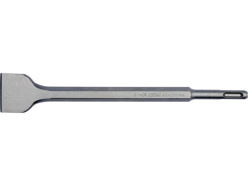 Долото широке SDS-Plus 40×14×250 мм STHOR 23592