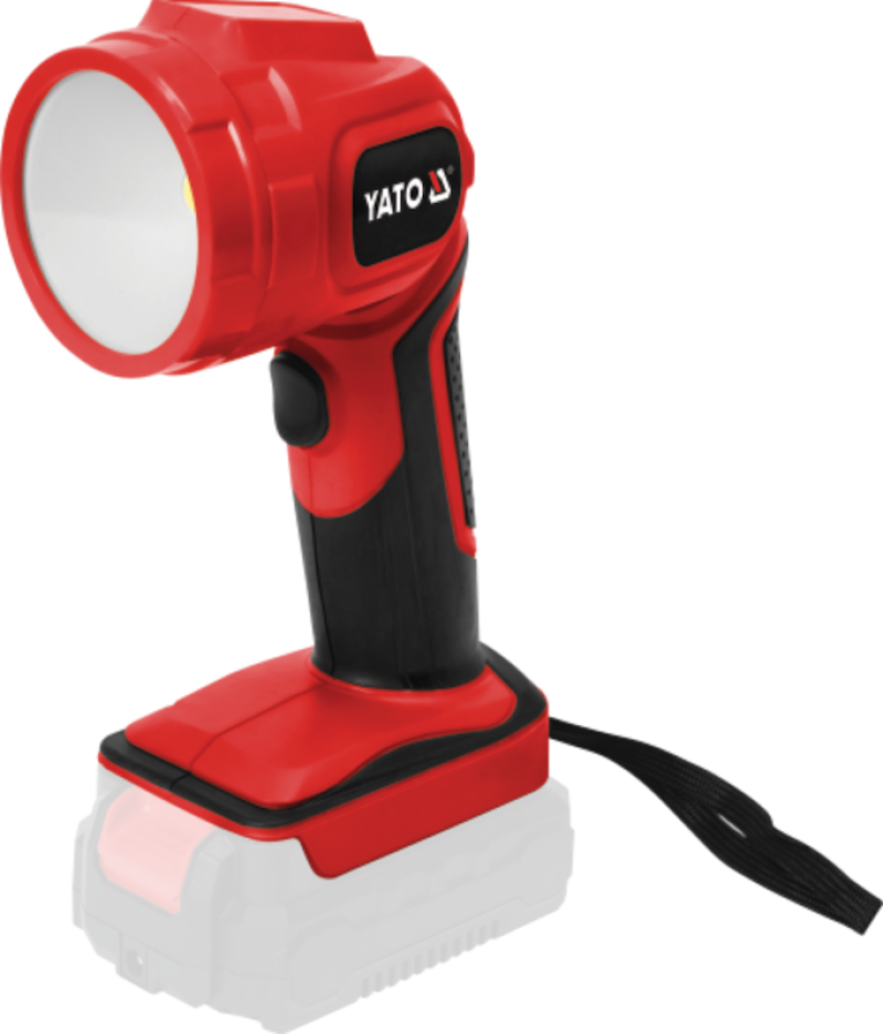 Ліхтар акумуляторний COB-діодний, YATO 18 В 3 Вт, 300 Lm, обертова головка- 90°(БЕЗ АКУМУЛЯТОРА)
