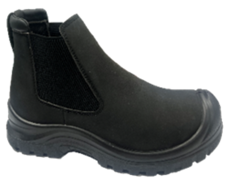 Чоботи низькі робочі з мікрофібрової замшевої шкіри YATO CHELSEA розм. 43, з поліуретановою підошвою