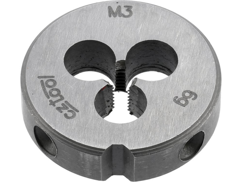 Плашка CZTOOL М3 х 0.5 мм, m= 25 г (24500)
