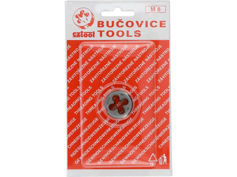Плашка CZTOOL М8 х 1.25 мм, m= 40 г (24550)
