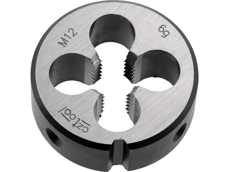 Плашка CZTOOL М12 х 1.75 мм, m=90 г (24590)
