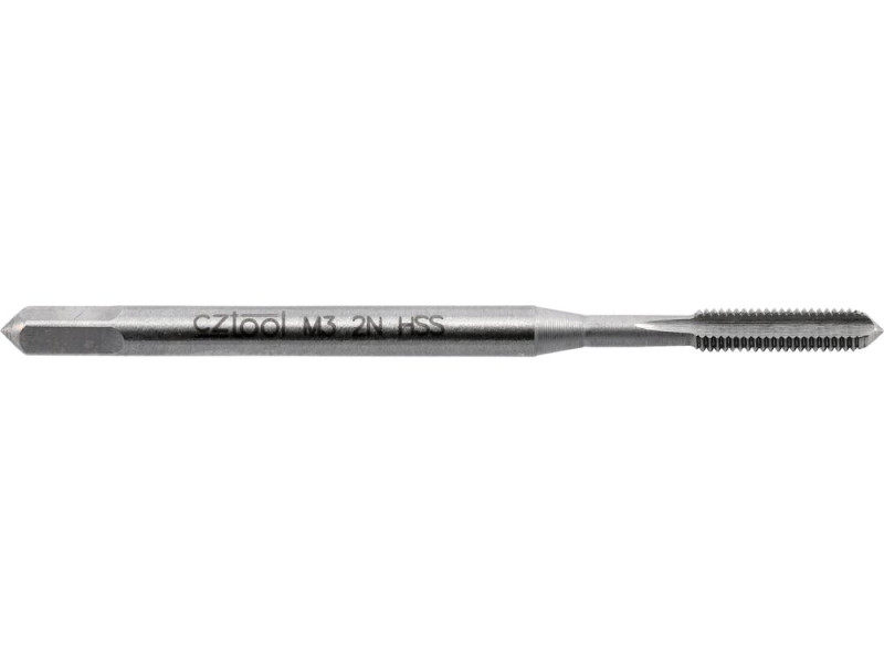 Мітчик машинний M3 HSS M2 CZTOOL 24960, довжина 56 мм