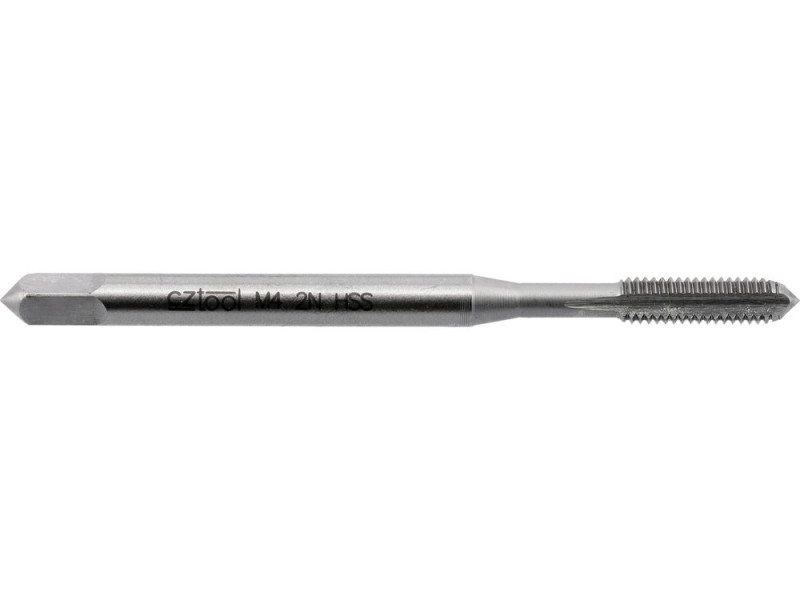 Метчик машинный M4 HSS M2 CZTOOL 24961, длина 63 мм