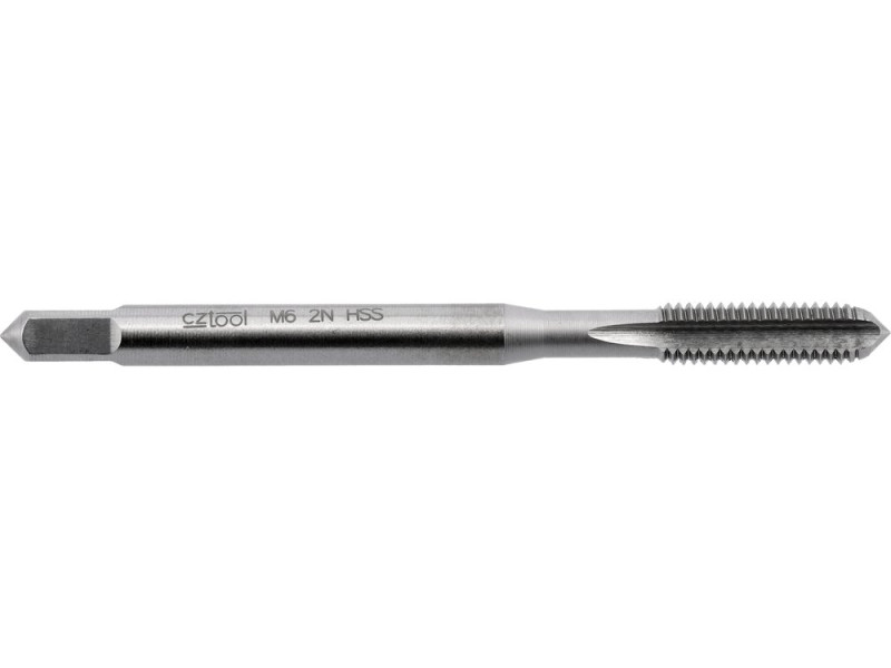 Метчик машинный M6 HSS M2 CZTOOL 24963, длина 80 мм
