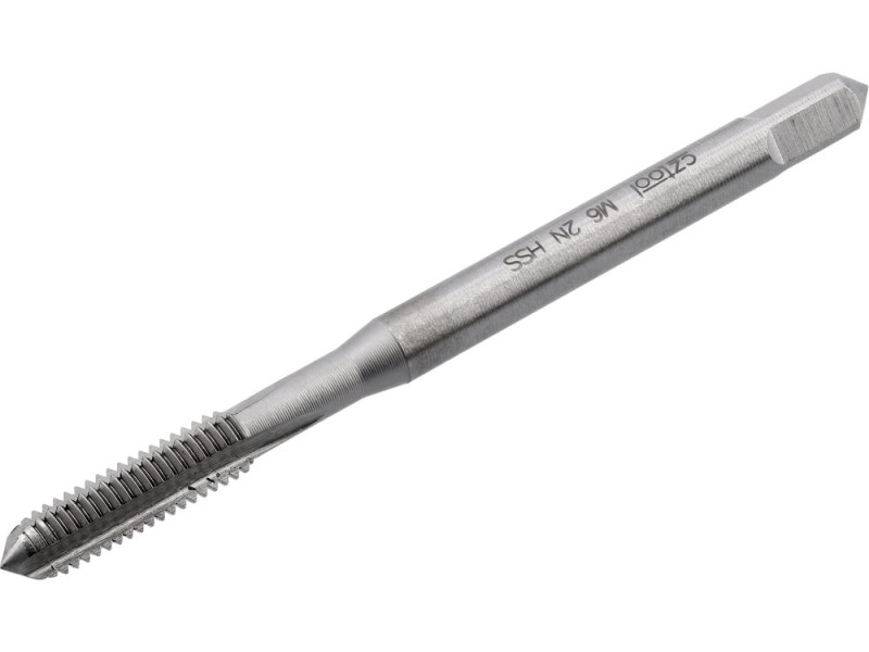 Метчик машинный M6 HSS M2 CZTOOL 24963, длина 80 мм