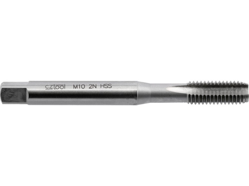 Мітчик машинний M10 HSS M2 CZTOOL 24965, довжина 100 мм