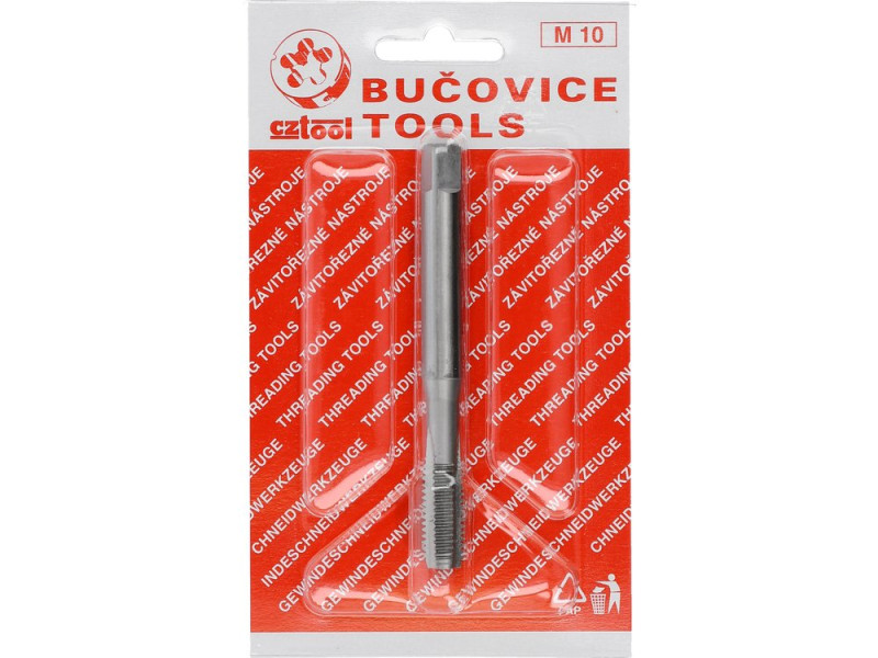 Мітчик машинний M10 HSS M2 CZTOOL 24965, довжина 100 мм