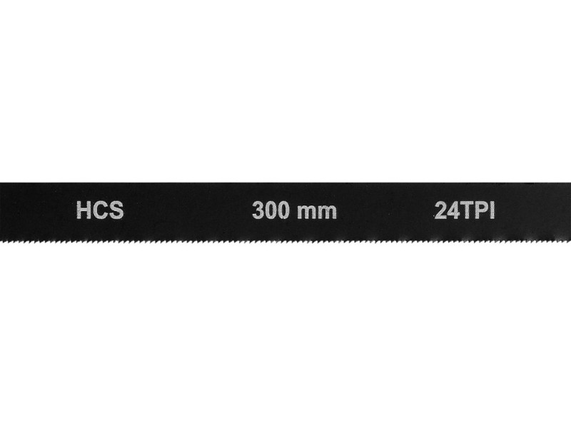 Полотно по металу 300×12,6×0,65 мм HCS VOREL 27535, набір 5 шт