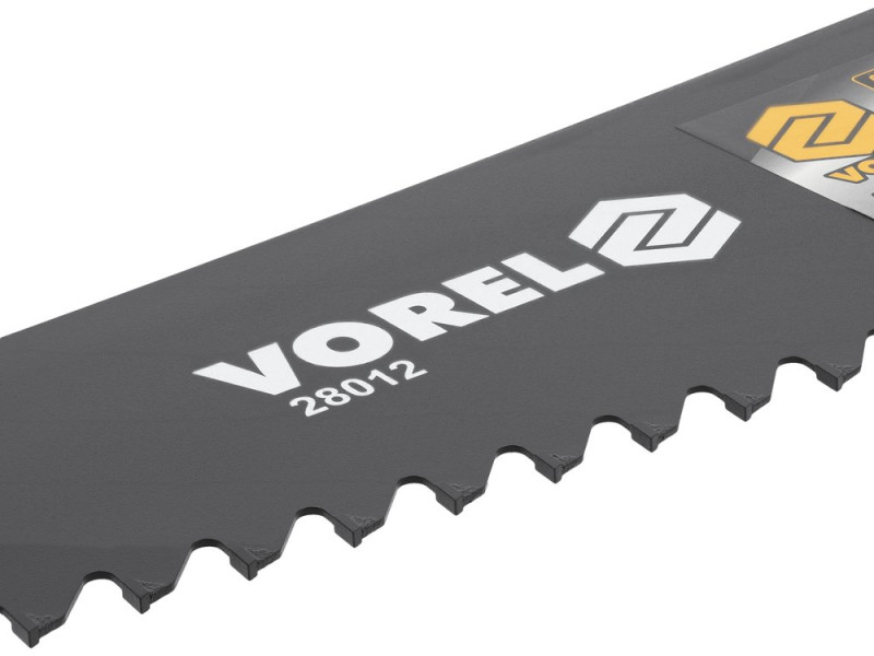 Пилка для газобетону 660 мм VOREL 28012, WIDIA, 34 зуби