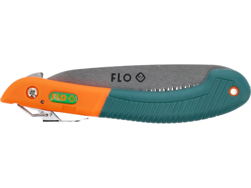 Пила садовая с крюком FLO 28641, 180 мм, складная