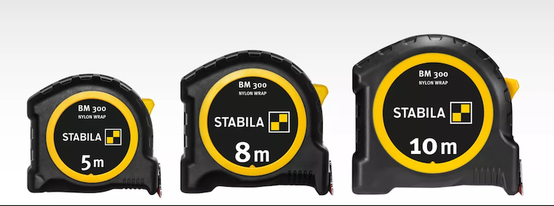 Рулетка STABILA Type BM 300: L= 8 м x 27 мм