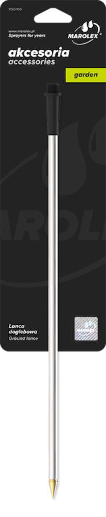 Штанга грунтова без рукчки MAROLEX (RSG100) 100 см (hobby,profession,profession+,titan,movi,x-line)