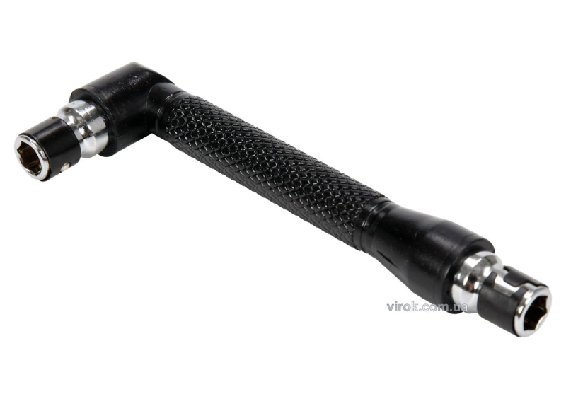 Тримач насадок викруткових двосторонній YATO : 1/4", кут- 90°, l= 105 мм. [60/240]