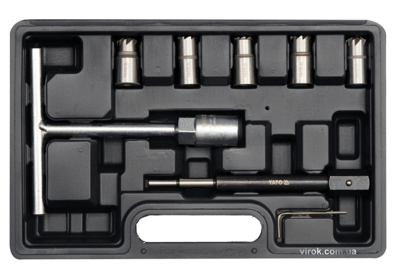 Фрези для гнізд сопл форсунок, кпл. 7 елем.