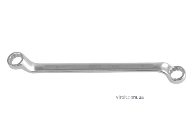 Ключ гнуто - накидний YATO : CrV, М= 24х27 мм, L= 330 мм