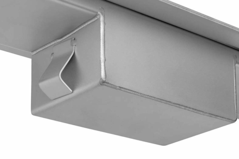 Трап підлоговий лінійний з нержавіючої сталі FALA WET-DRY; 60х 7х 2 см, сифон- 52 мм