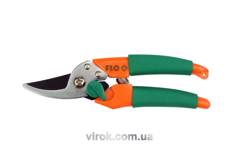 Секатор до гілок FLO d= 10 мм зміцнений, l= 180 мм [18/72]
