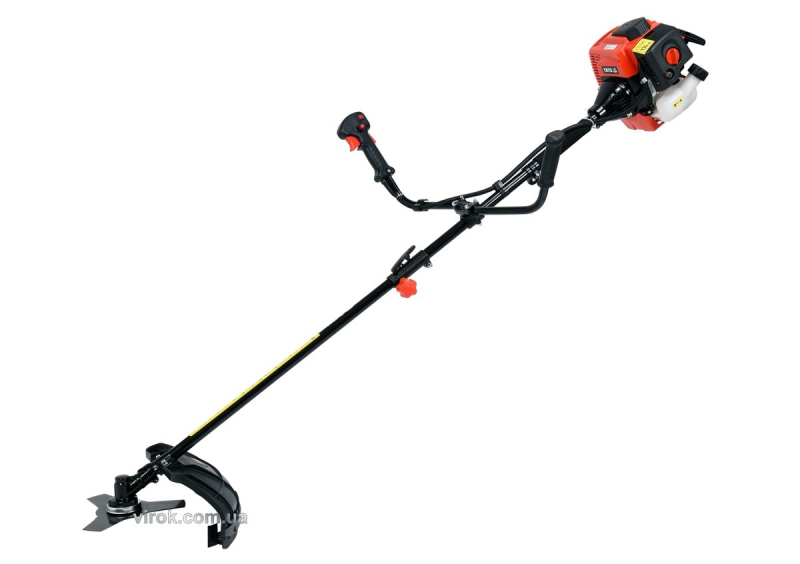 Бензокоса YATO: 42,7 см³, 1,25кВт, обрізна зона: жилкою Ø= 430мм, диском Ø= 255мм, 0,85л