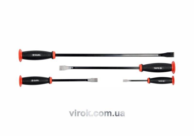 Набір ломів з ручками YATO : 4 шт. [3/6]