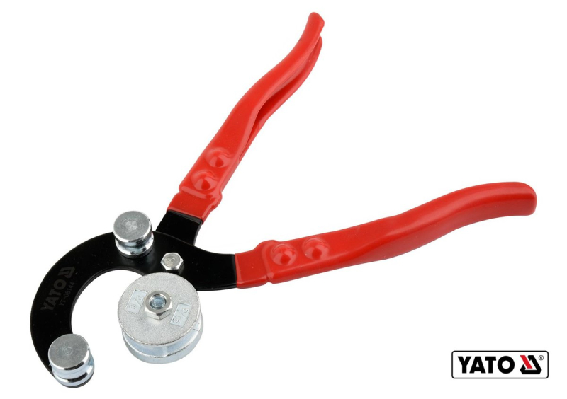 Згинач металевих прутів YATO : Ø4.75-10 мм, під кут ≤ 90°, l= 255 мм