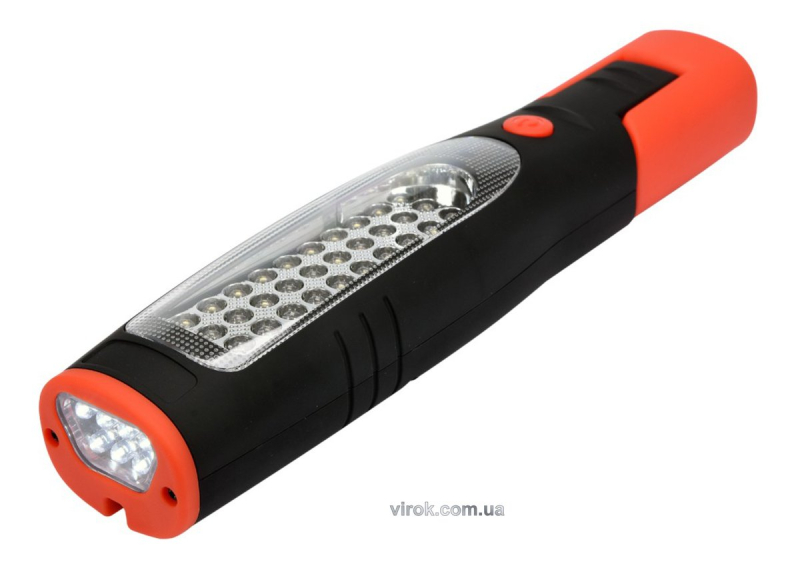 Ліхтар переносний діодний 2-режим. 30 + 7 YATO; живлення від Li-Ion акумулят. 3,7 V, 2 Ах год