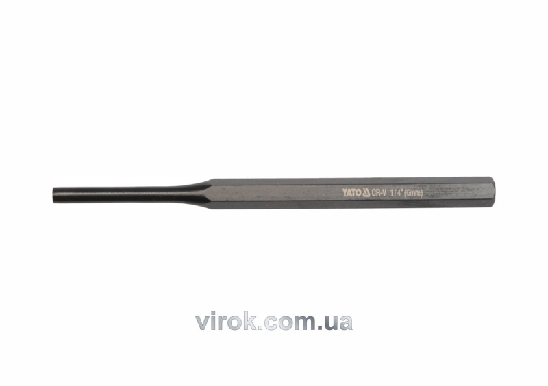 Пробійник слюсарний YATO : Ø= 4 мм, L= 150 мм [20/120]