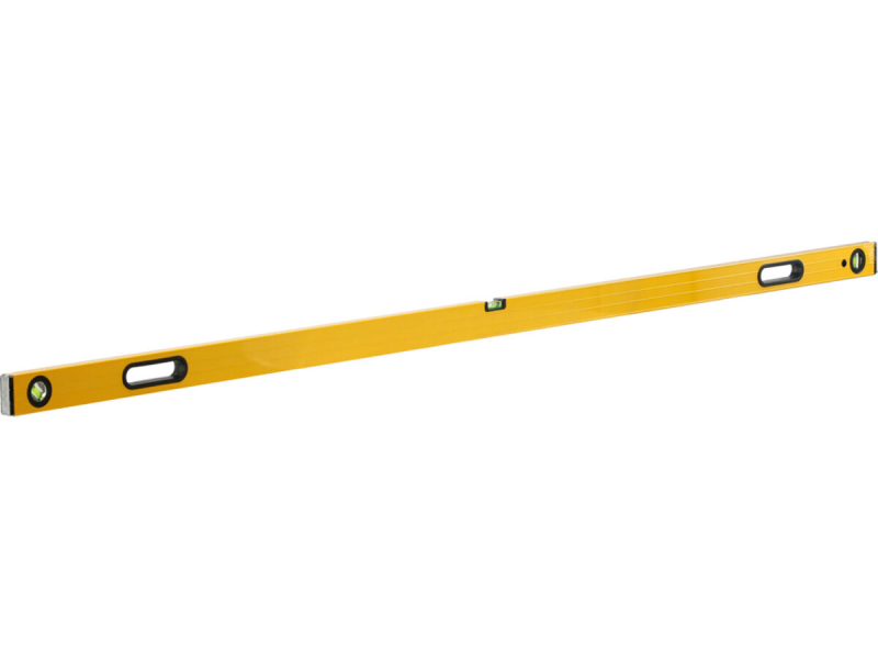 Рівень алюмінієвий VOREL : L= 200 cм, 3 капсули, 2 ручки [10/20]