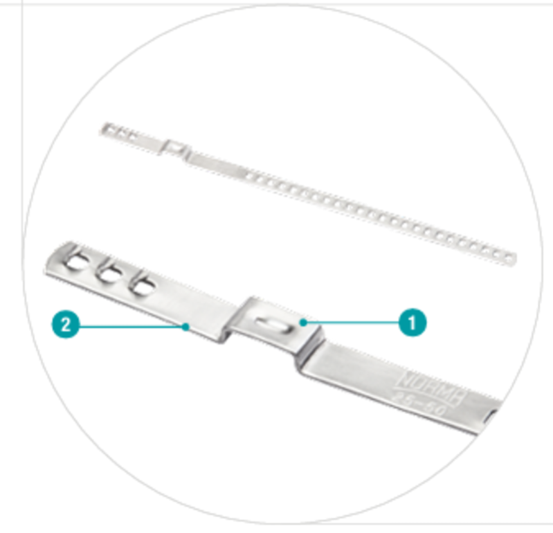 Хомут пильника ШРКШ з нержавіючої сталі NORMA W4: Ø= 40-120 мм