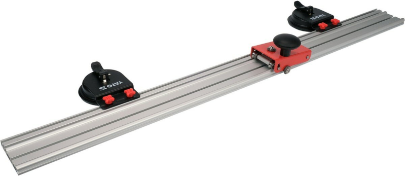 Плиткоріз ручний YATO плитка t= 3-8 мм, l= 320 см, з повзунком на 4 колесах і різцем Ø= 22 мм