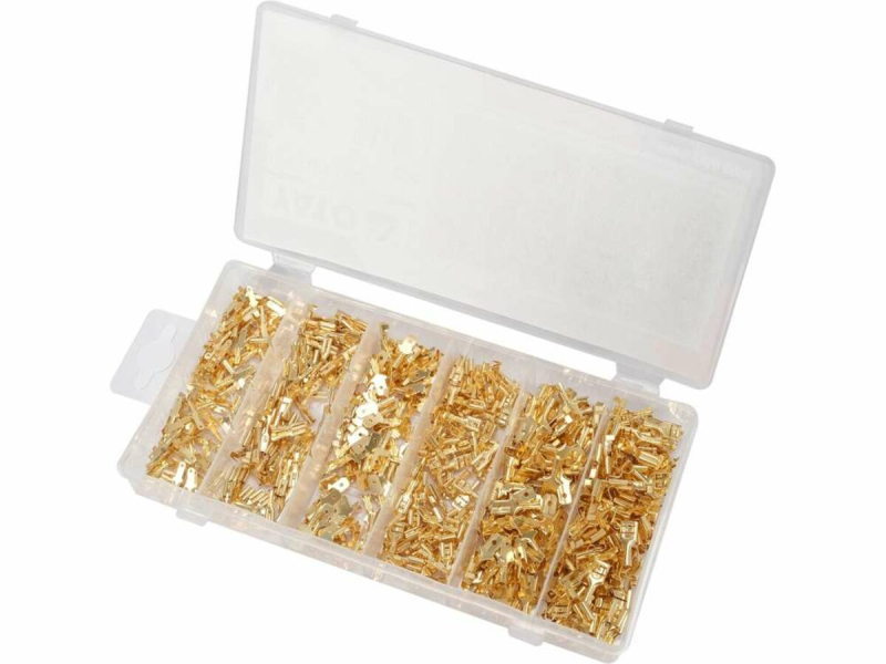 Клеми контактні до електропровідників YATO, 2 види; 600 шт.