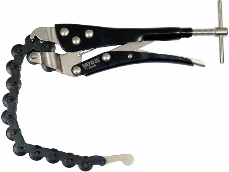 Різак ланцюговий, ручний YATO до вихлопних труб Ø= 18- 95 мм, товщина- 2,5 мм (сталь)