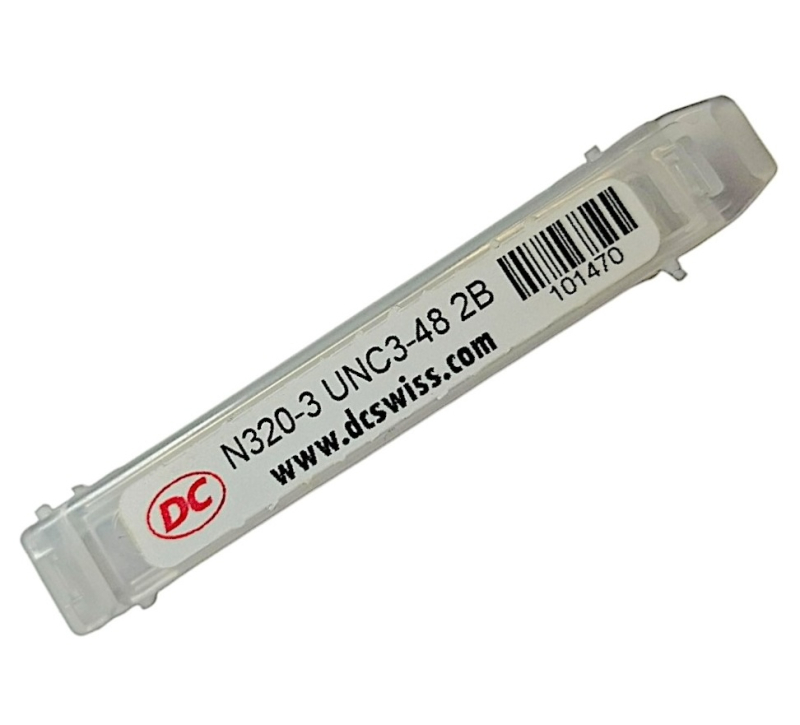 Мітчик дюймовий UNC №3 48 ниток Р6М5К5 (HSS-E) для наскрізних отворів N320-
3 101470 DC Swiss